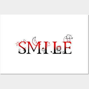 smile Posters and Art